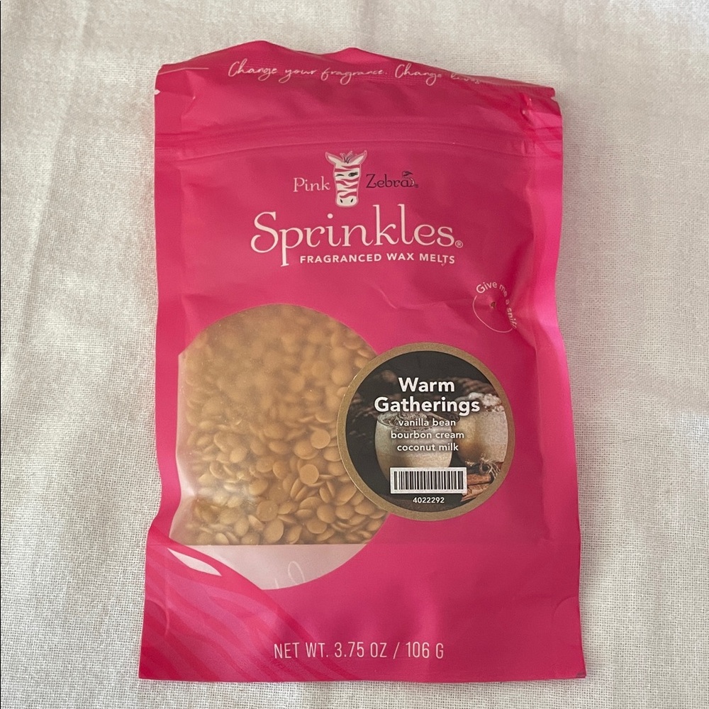 Pink Zebra Sprinkles Fragranced Wax Melts - Vanilla Bean